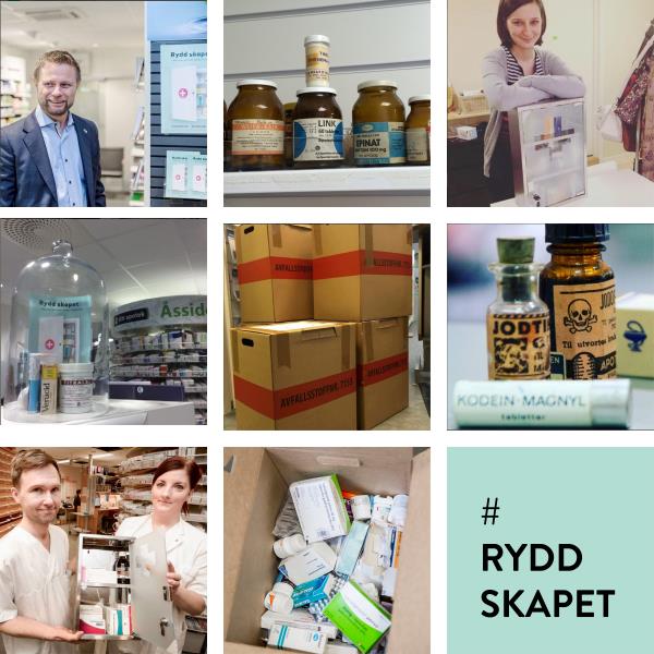 Folk ryddet skapet og leverte gammel medisin til apotekene
