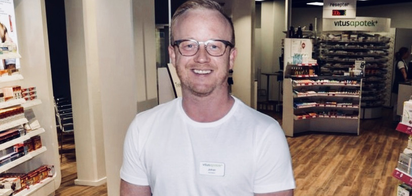 – Jeg er opptatt av å ha en helhetlig plan for opplæringen.Kundene som kommer innom oss skal oppleve at de blir hørt og ivaretatt, sier Johan Stensson. (Foto Privat)